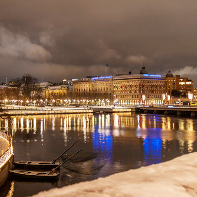 Strömkajen strömmen Kungliga Slottet Stockholm